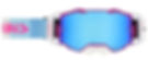 Acerbis Vulcan Goggle Purple/White Mirror Lens