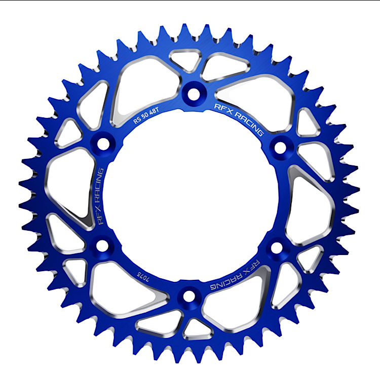 RFX Elite 2.0 Rear Sprocket Husqvarna TC50 17-On KTM SX50 Blue