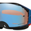 Thumbnail: Oakley Airbrake Grey Strike MX Goggles Sapphire Prizm Lens