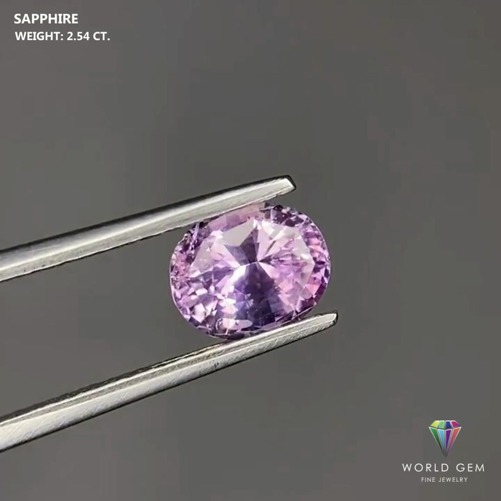 Miniature : Unheated Sapphire 2.54 Cts.