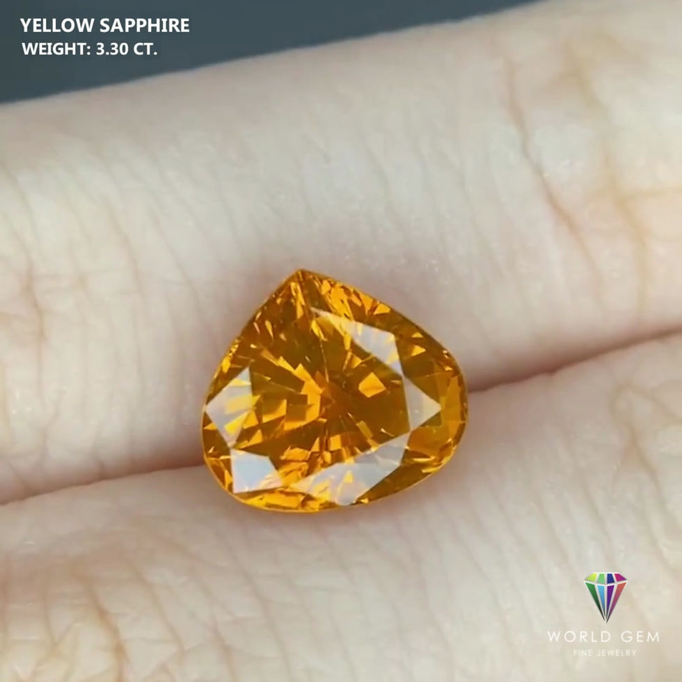 縮圖：Yellow Sapphire 3.30 Cts.