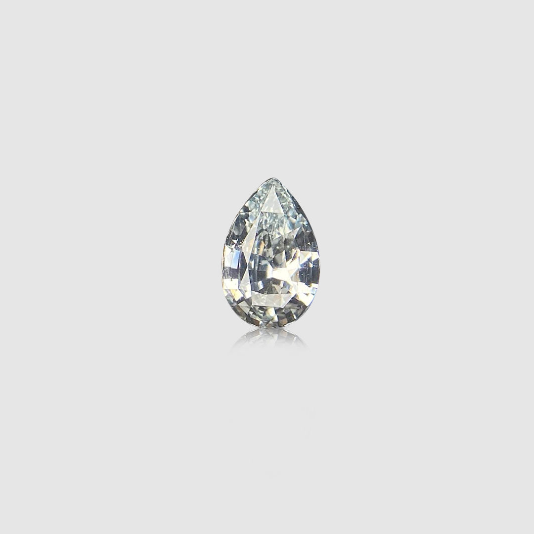 Unheat White Sapphire 2.25 Cts.