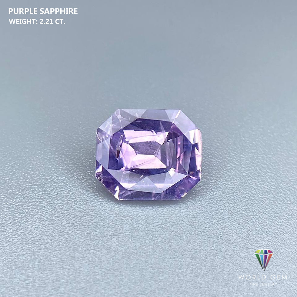 Thumbnail: Unheated Purple Sapphire 2.21 Cts.