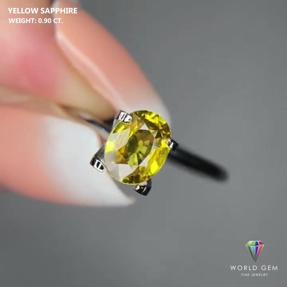 縮圖：Yellow Sapphire 0.90 Cts.