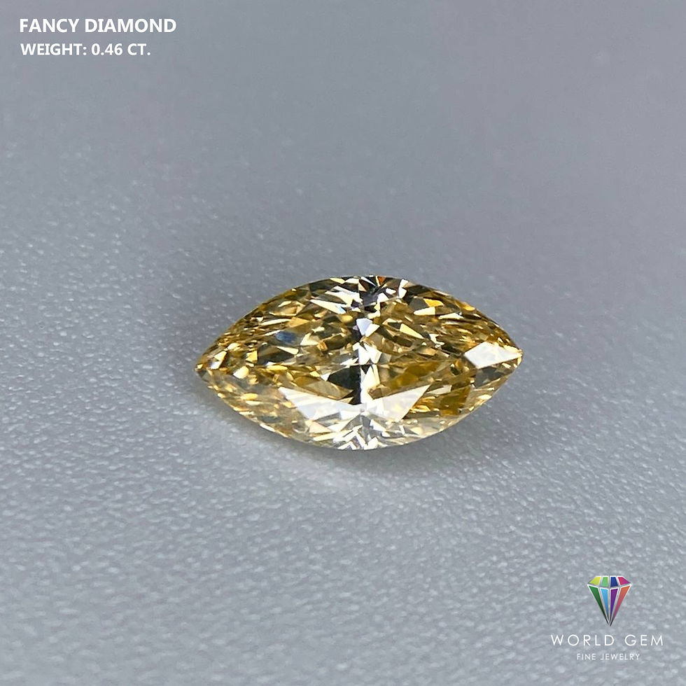 Miniatura: Fancy Diamond 0.46 Cts.