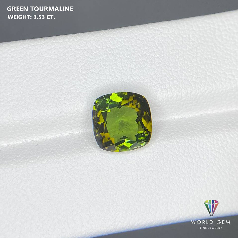 Thumbnail: Green Tourmaline 3.53 Cts.