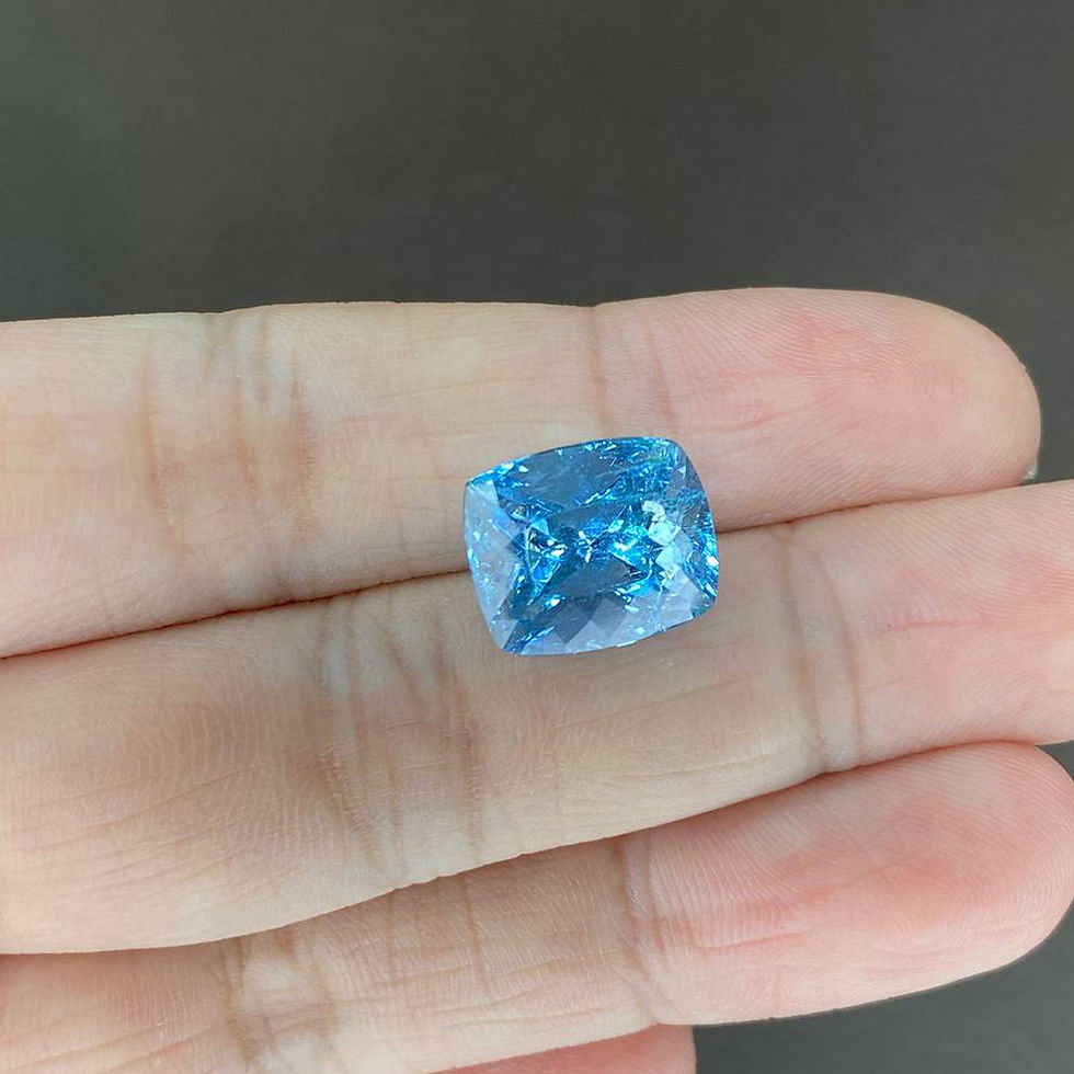 Miniatura: Aquamarine 6.78 Cts.