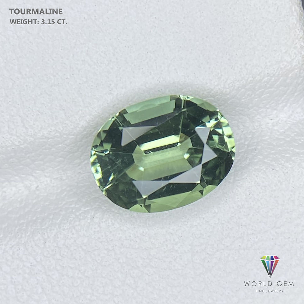 Thumbnail: Green Tourmaline 3.15 Cts.