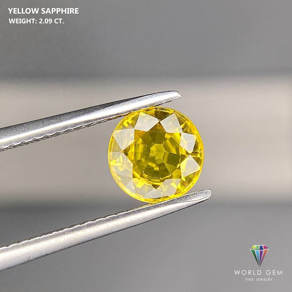 섬네일: Heat Yellow Sapphire 2.09 Cts.