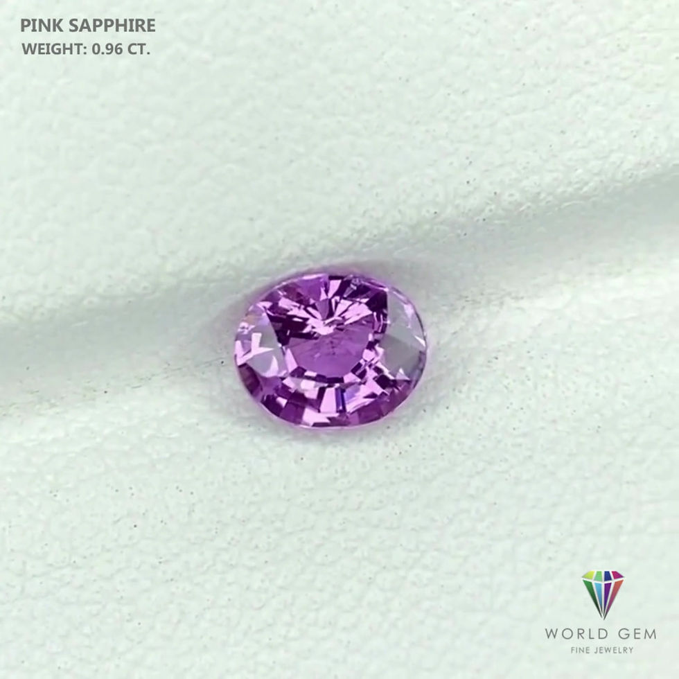 サムネイル： Pink Sapphire 0.96 Cts.