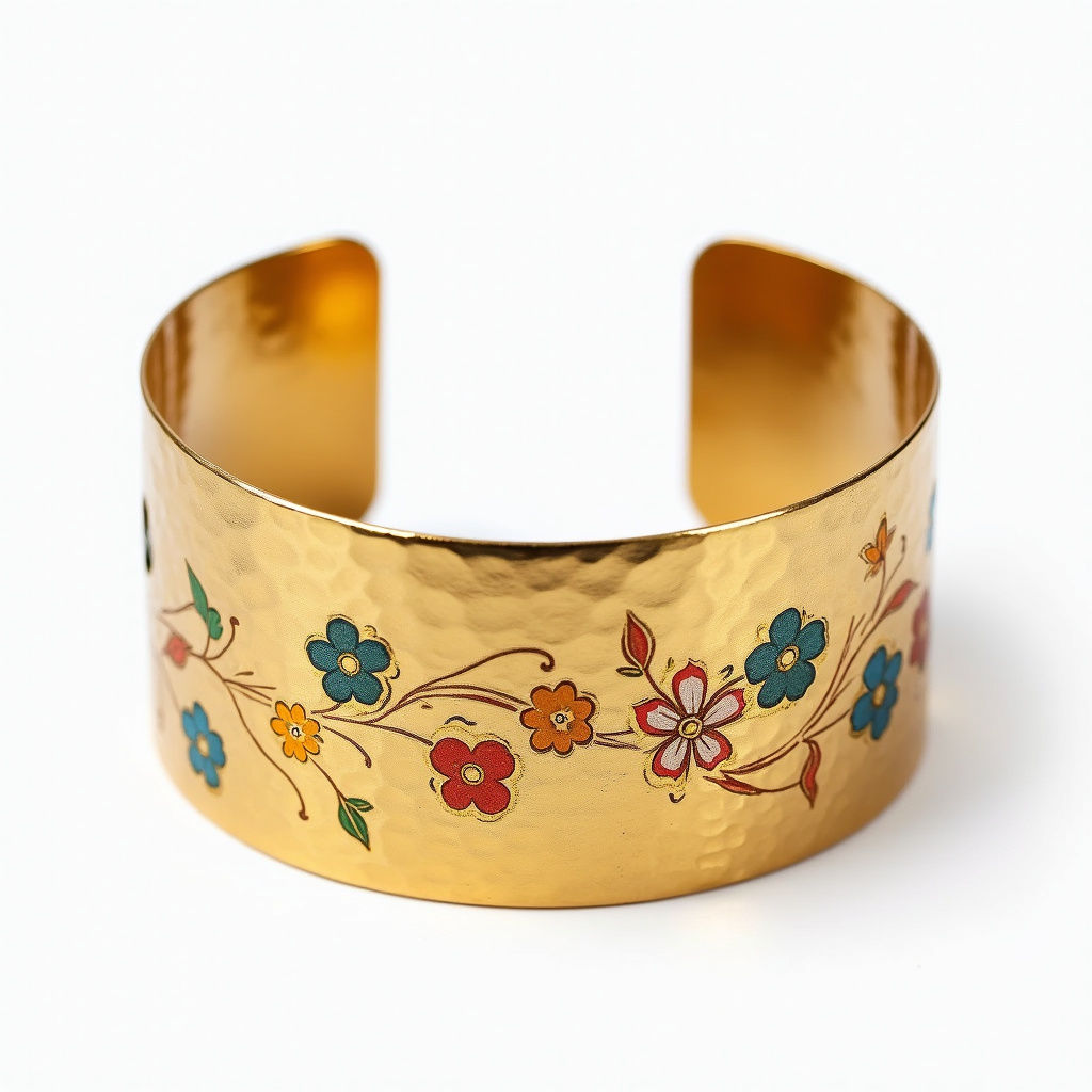 Flower Power Cuff Bracelet
