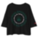 Thumbnail: Extreme Skull Loose drop shoulder crop t-shirt