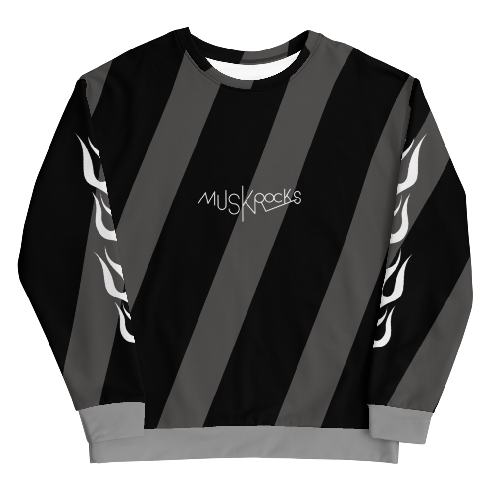 Diagonal stripes Unisex Sweatshirt