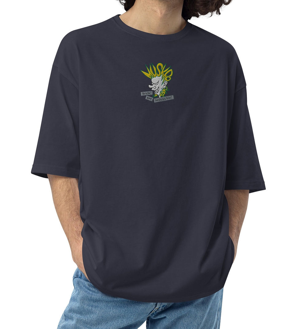 Thumbnail: Break the impossible oversized t-shirt Punk