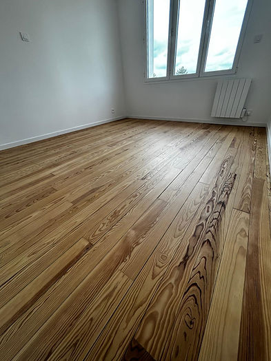 Parquet poncé et rénové à Épernay, Reims, Châlons-en-Champagne