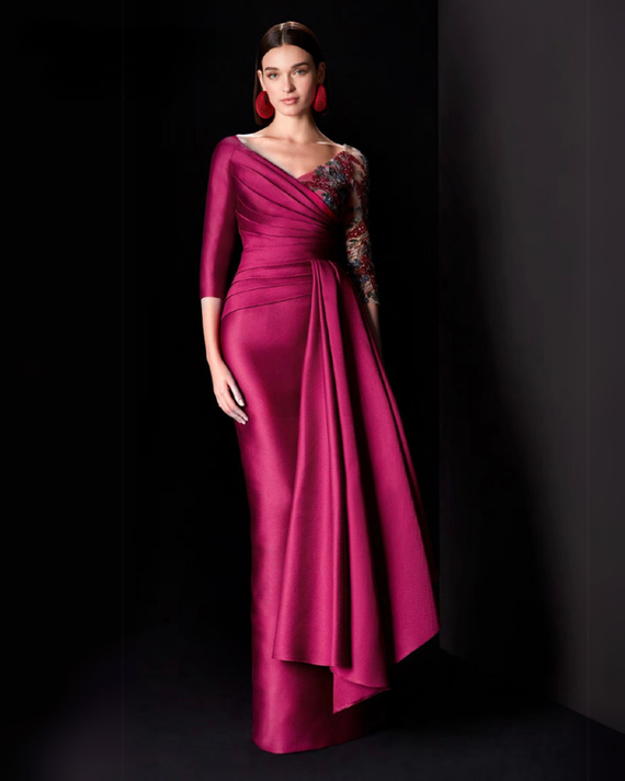 Robe raffinée pour la mère de la mariée à Bordeaux