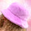 Thumbnail: Lilac Faux Fur Bucket Hat