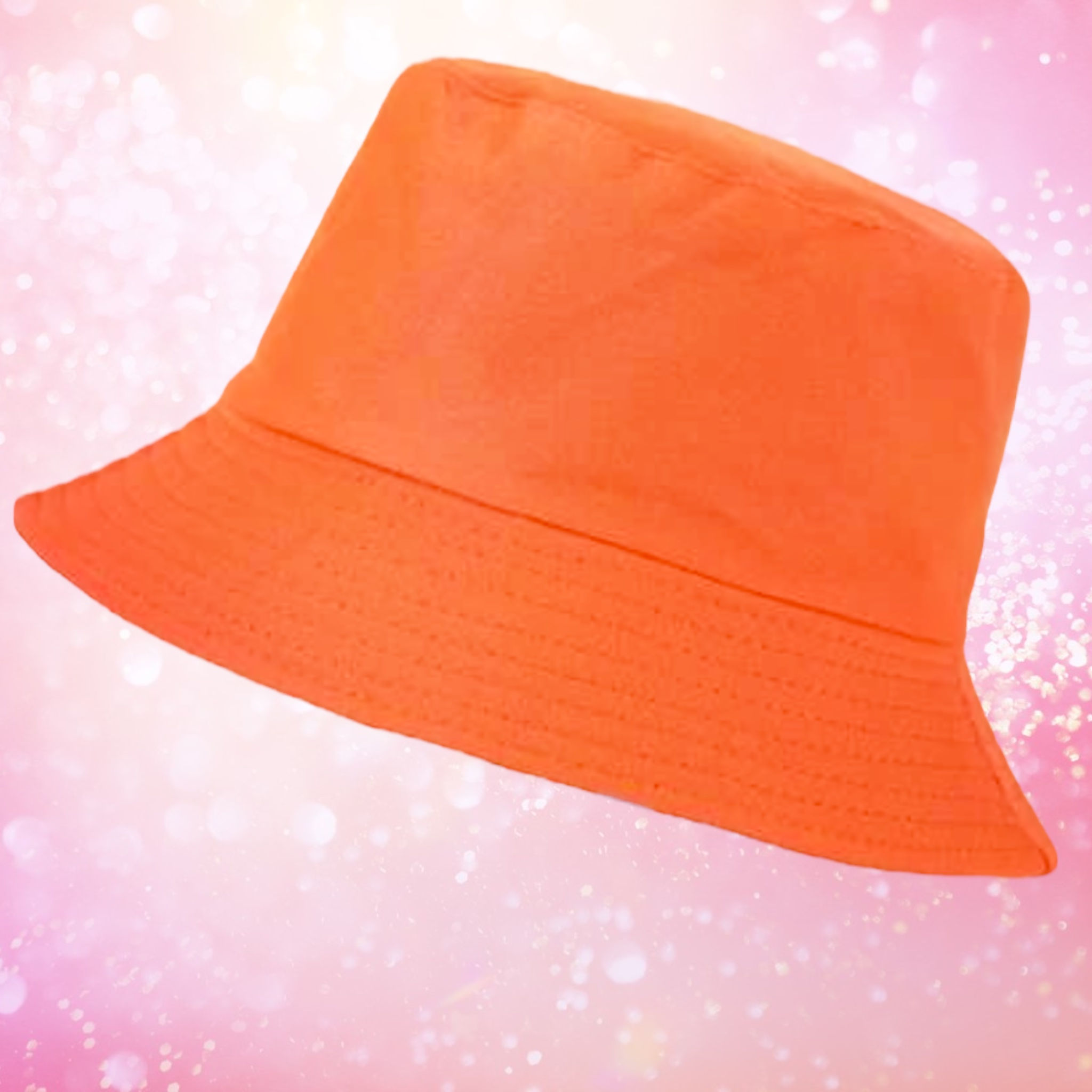 Dark Orange Bucket Hat
