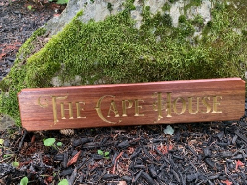 Thumbnail: House Number Engraved Sign