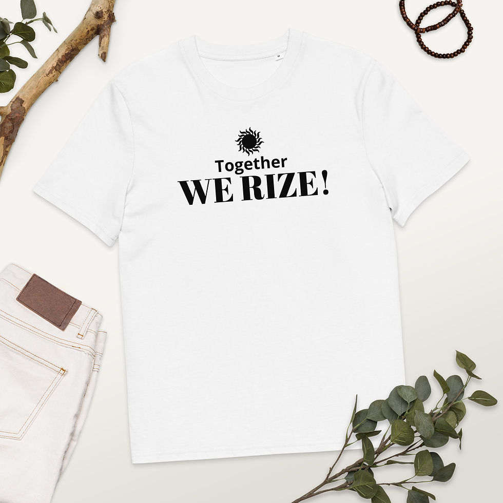 Thumbnail: Unisex organic ribbed neck t-shirt