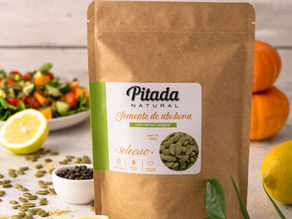 SEMENTE DE ABÓBORA ASSADA PITADA NATURAL