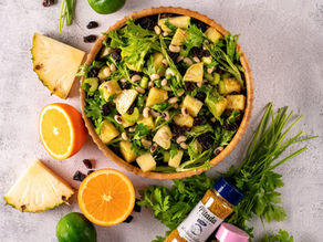SALADA VERÃO ABACAXI E SALSÃO