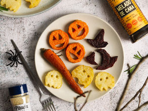 LEGUMES ASSADOS ESPECIAL HALOWEEN