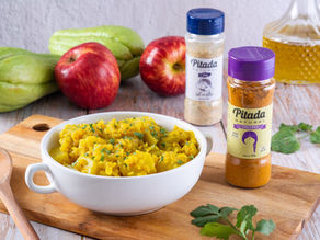 CURRY DE CHUCHU COM MAÇÃ