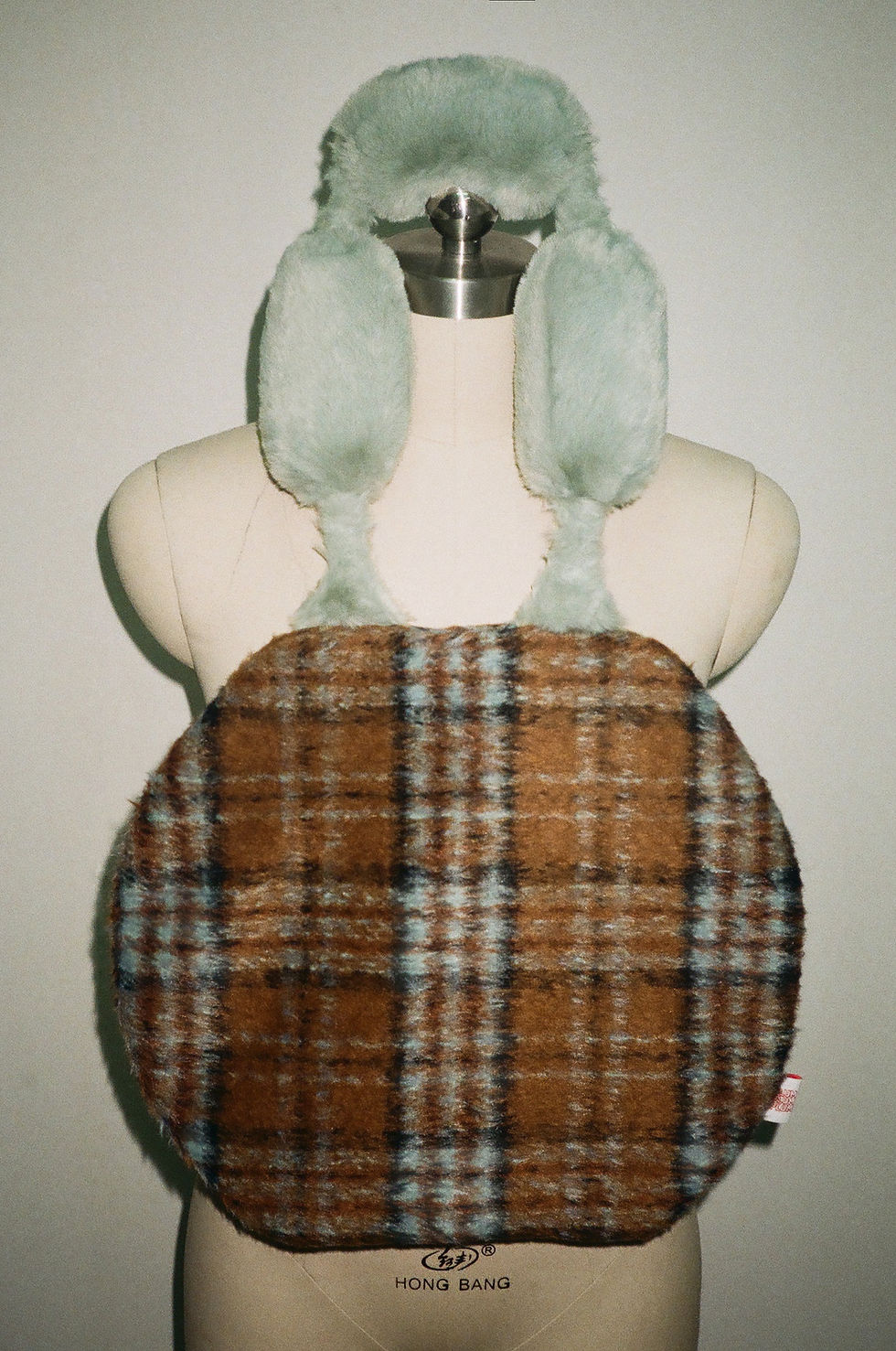Thumbnail: Large Rounded Fluffy Headphone Bag