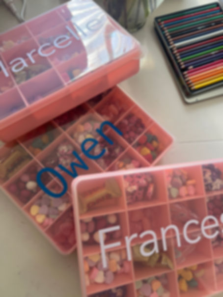 Personalized Caddies and Containers