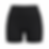 the base short in midnight black front
