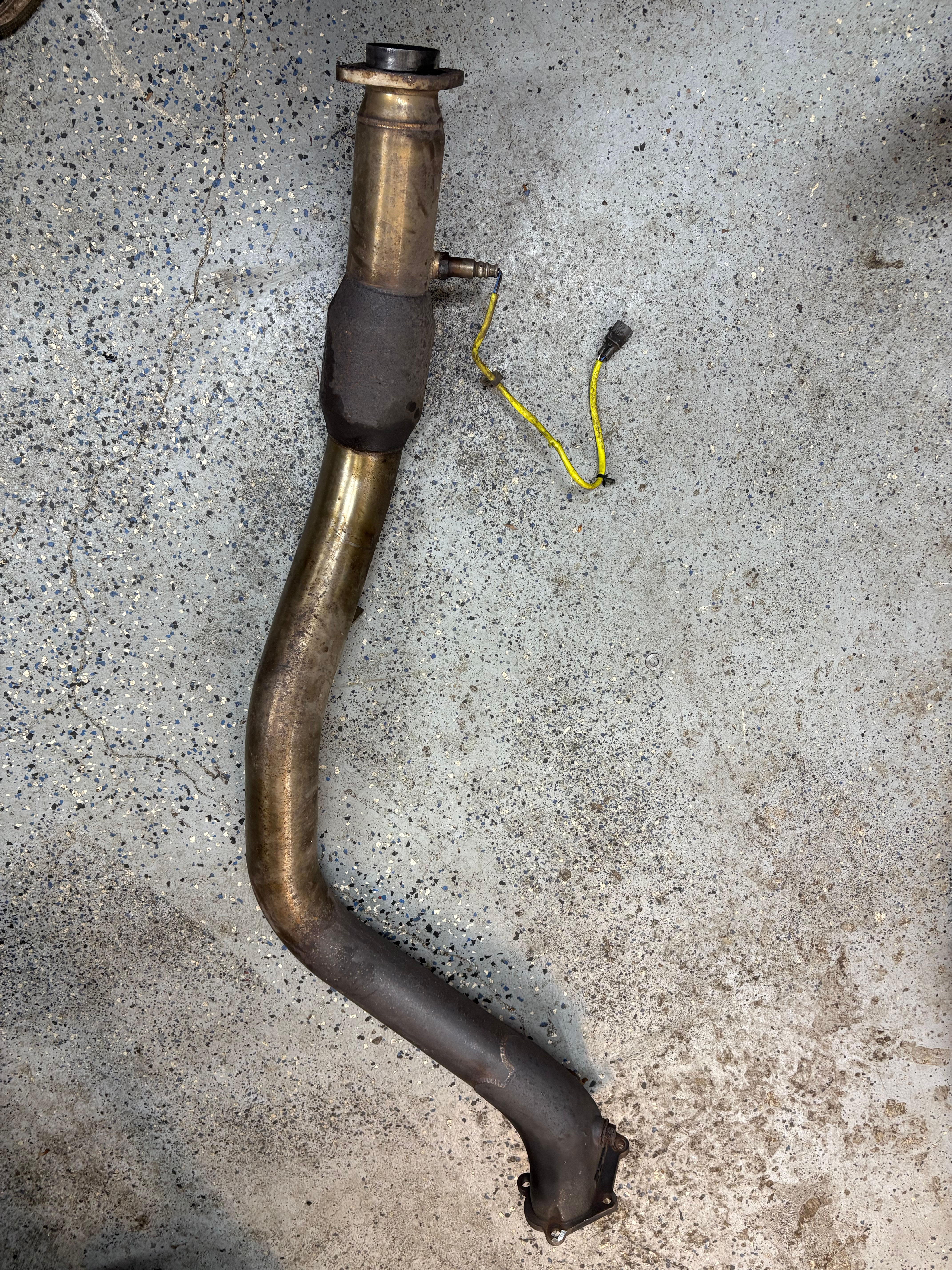 02-07 Wrx/sti Cobb catted downpipe 