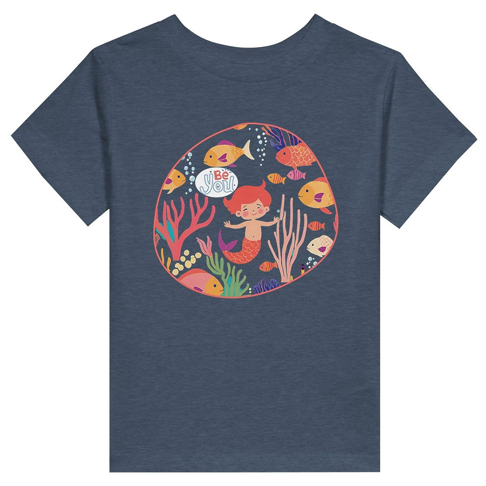 Thumbnail: Toddler Be you Staple T-Shirt | Bella + Canvas 3001T