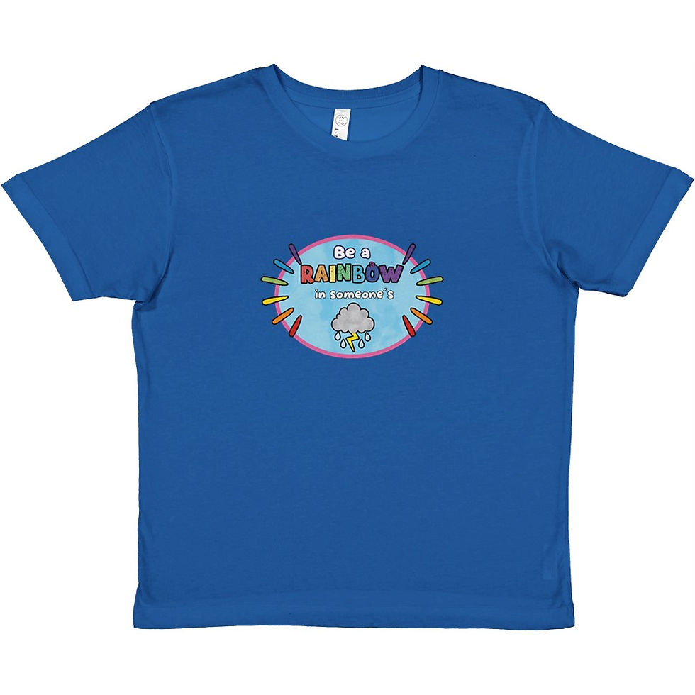 Thumbnail: Rainbow Premium Kids Crewneck T-shirt