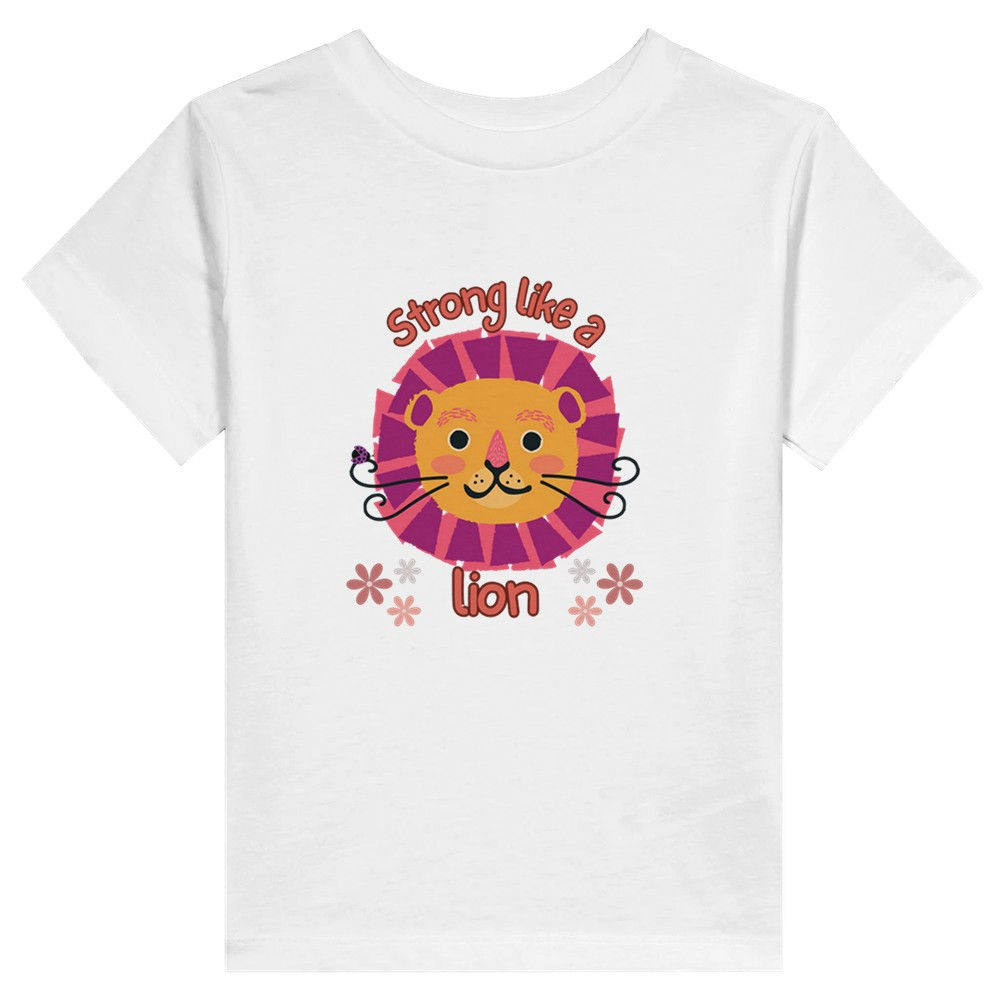Toddler Lion Staple T-Shirt | Bella + Canvas 3001T