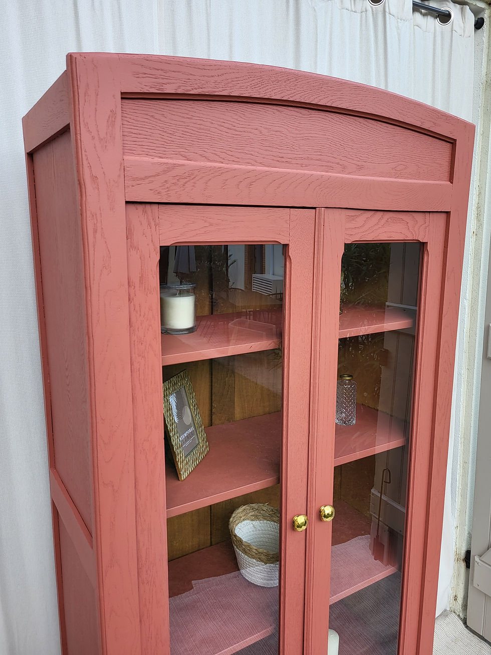 Miniature : Bibliothèque vitrée
