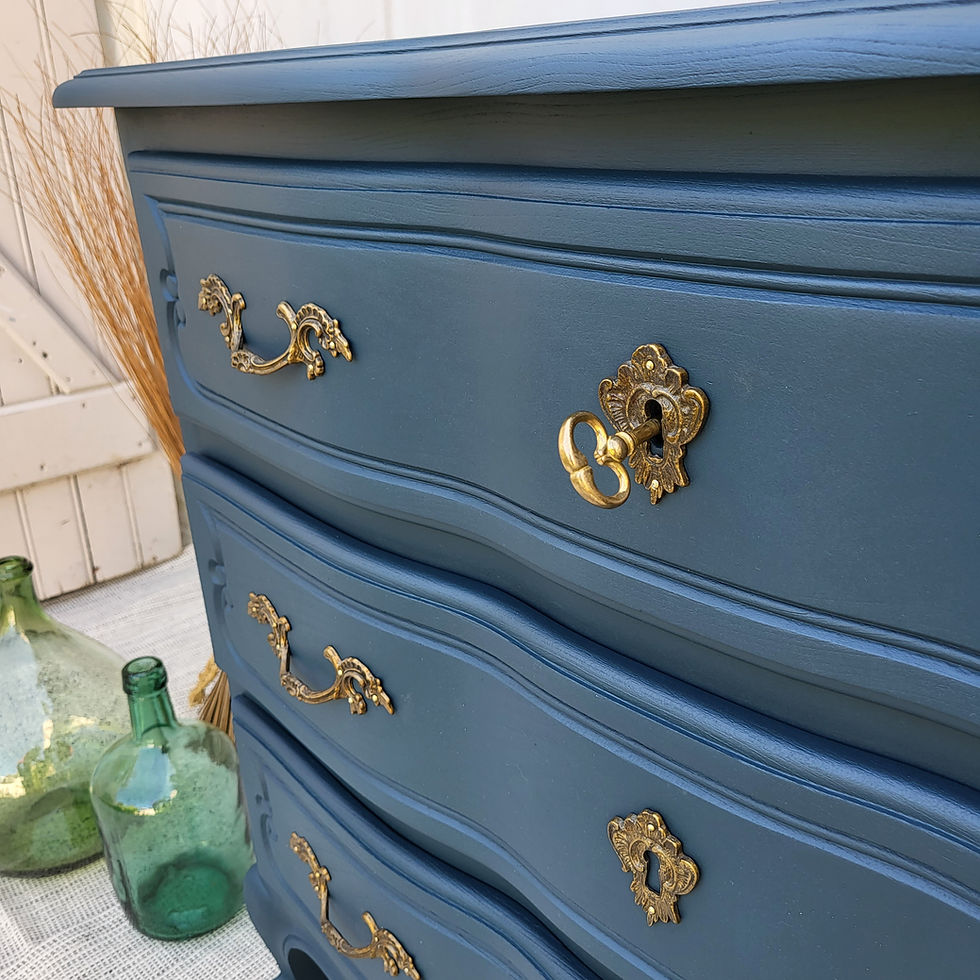 Miniature : Commode de  style Louis XV