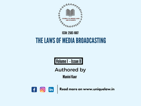 THE LAWS OF MEDIA BROADCASTING