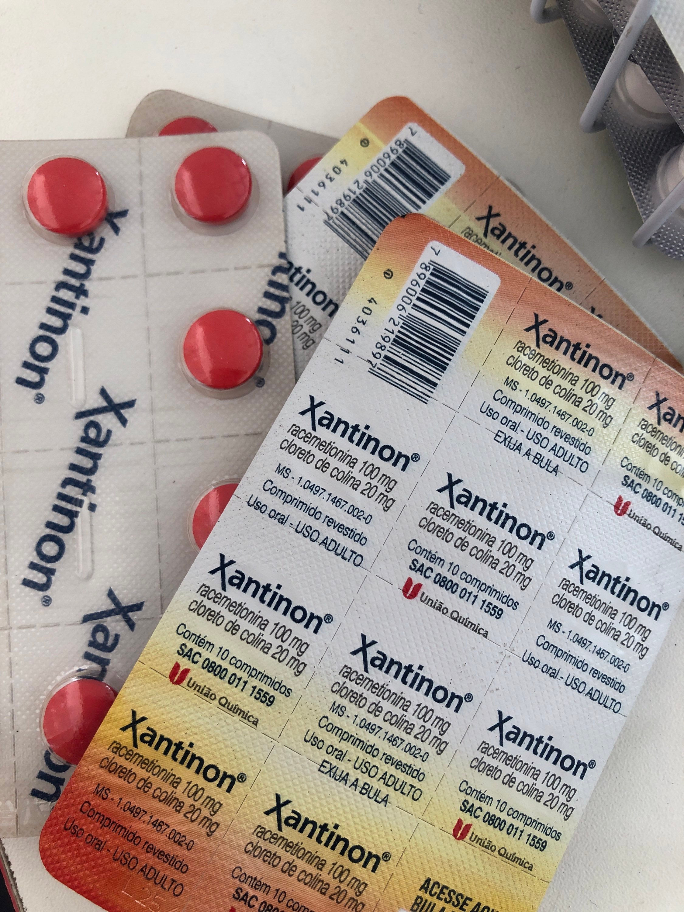 Xantinon blister com 10cp