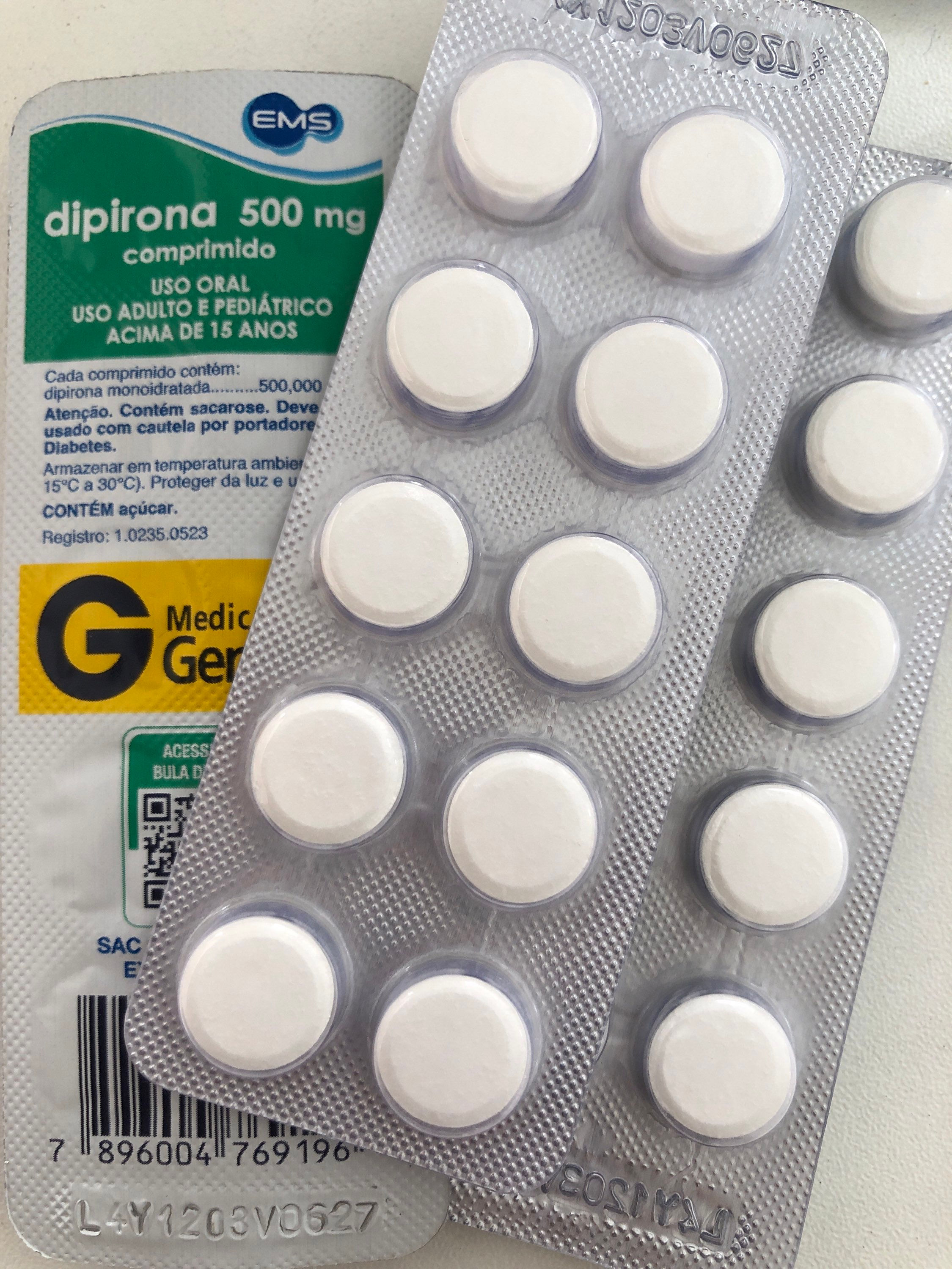 Dipirona 500mg 10cp