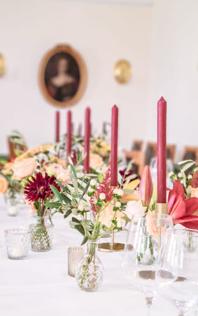 Wedding decoration Schloss Vollrads