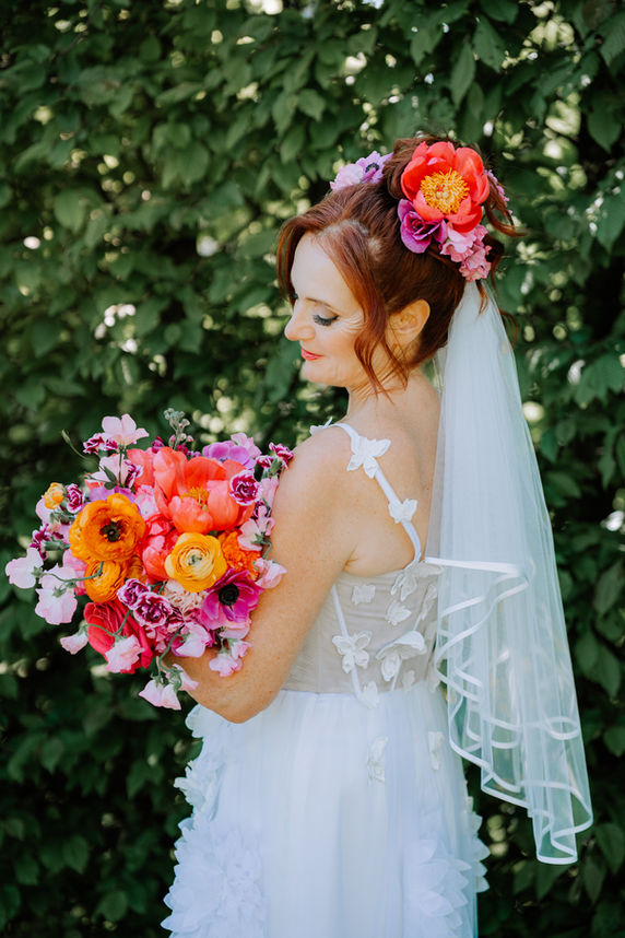 Colorful Bridal Bouquet