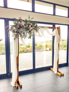 Traubogen Hochzeit Weingut Raddeck