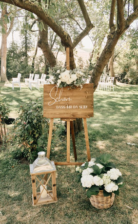 Welcome Sign Wedding 