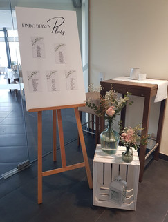 Sitzplan Hochzeit Weingut Raddeck