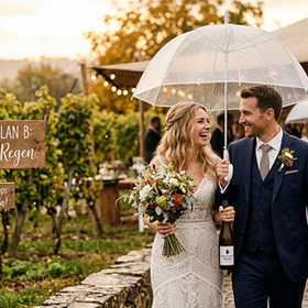 Regen am Hochzeitstag - 8 SOS Tipps