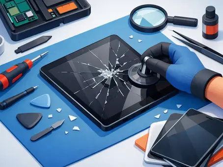 Cómo reparar pantalla tablet rota sin cometer errores