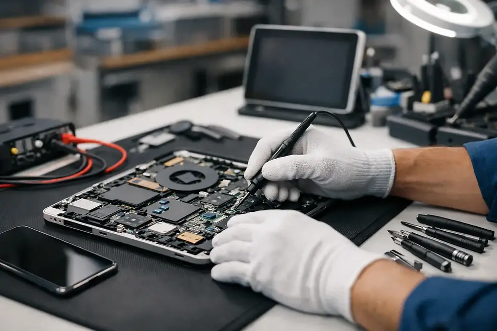 Cómo diagnosticar una falla de laptop sin riesgos