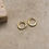 Thumbnail: Small Silver Hoop Earrings