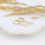 Thumbnail: 14 K Gold Plated Dangle Earrings